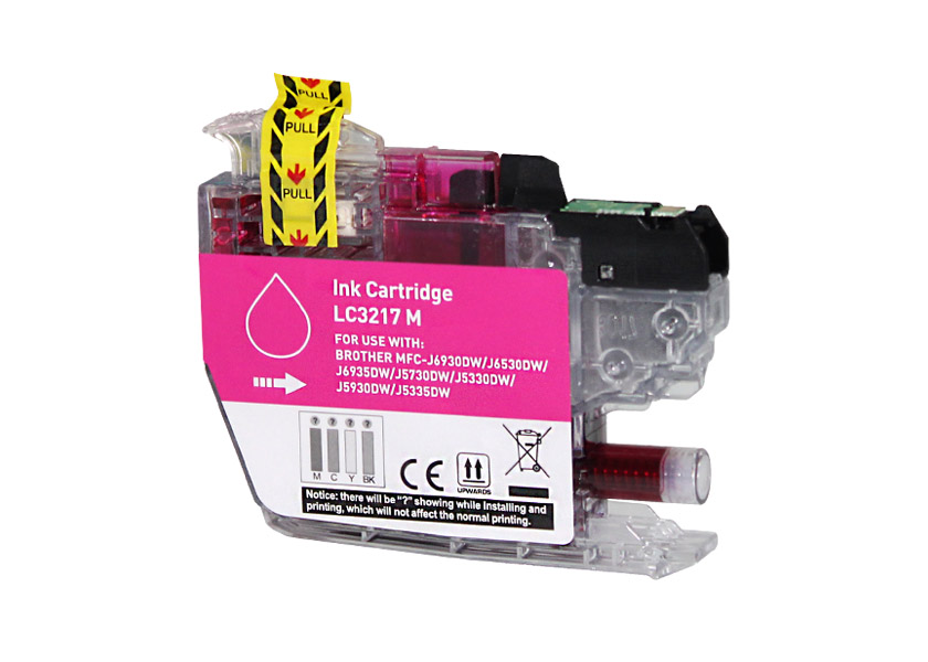 Brother cartucho compatible LC3217M  Magenta