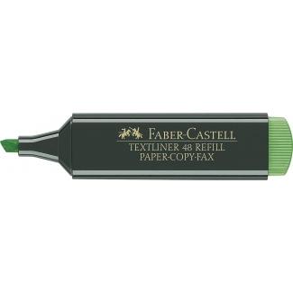Faber-Castell Marcador Fluorescente Textliner 48 Verde (Pack 10 uds) 