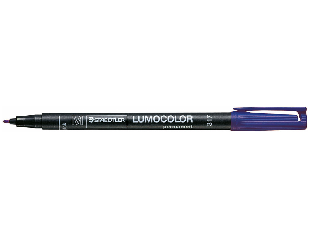 Rotulador STAEDTLER Lumocolor M 317 Azul