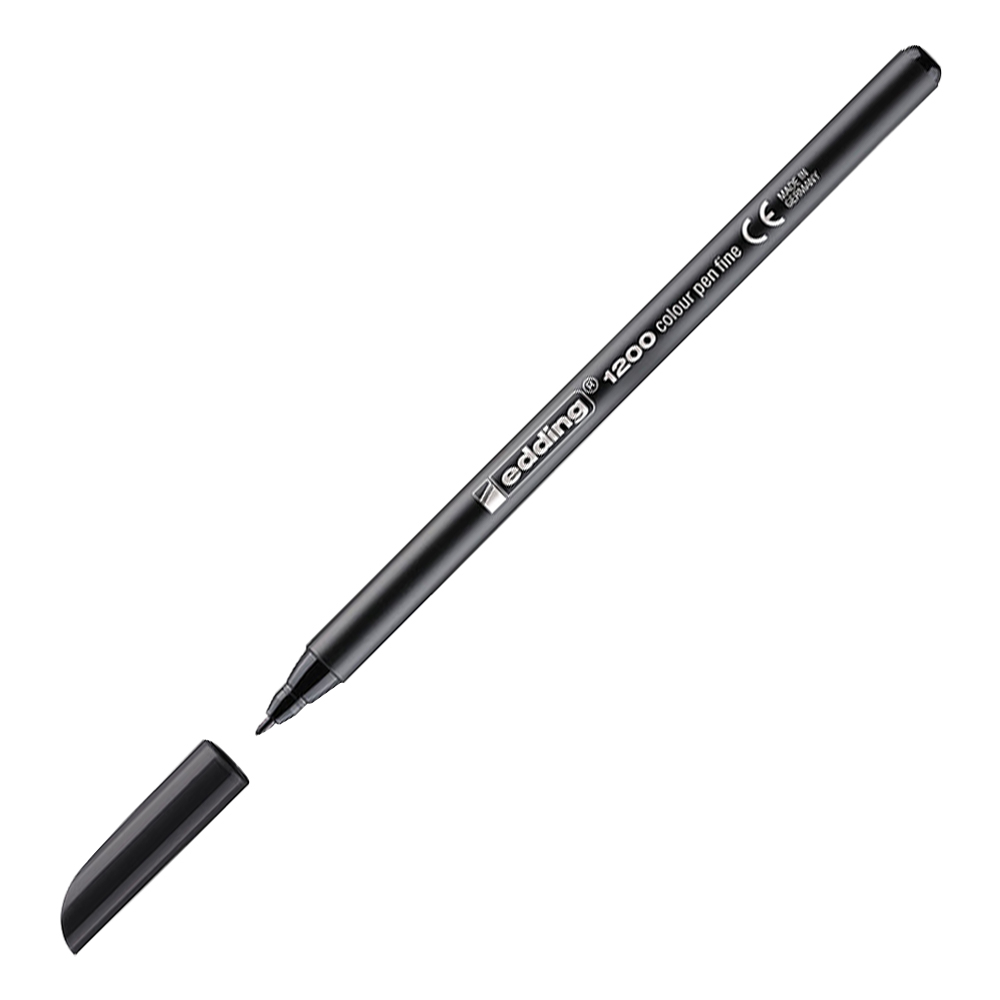 Rotulador EDDING 1200 Negro (Caja 10 uds) 