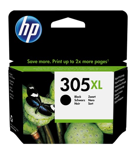 HP Cartucho Original 3YM62AE  305XL NEGRO  