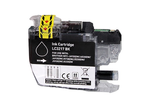[IC-002-000026] Brother cartucho compatible LC3217BK Negro 