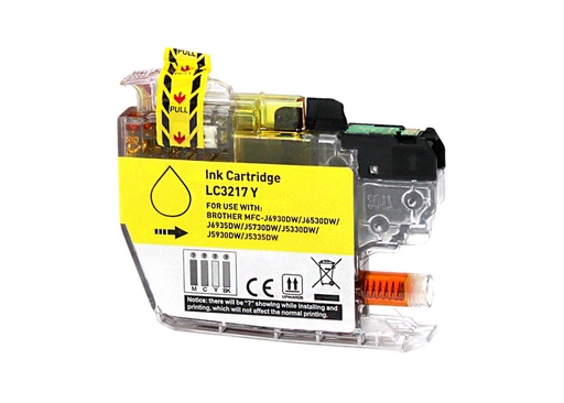 [IC-002-000029] Brother cartucho compatible LC3217Y Amarillo
