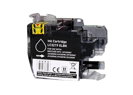 [IC-002-000030] Brother cartucho compatible LC3219BK XL Negro