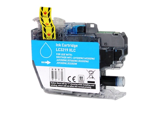 [IC-002-000031] Brother cartucho compatible LC3219C XL Cyan