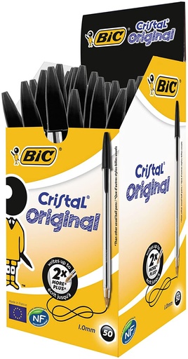 [PA-004-000003] BIC cristal original Negro