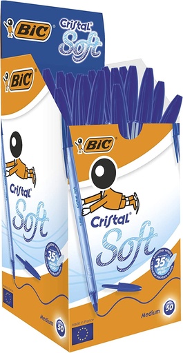 [PA-004-000006] BIC cristal soft original Azul