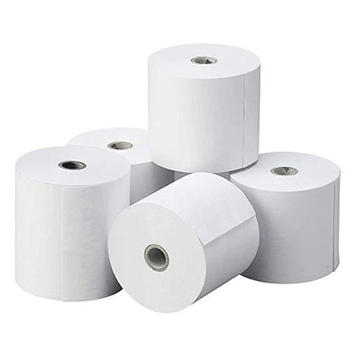 [PA-005-000003] Rollo de Papel Térmico 80x80 (Pack 8 uds) no BPA  
