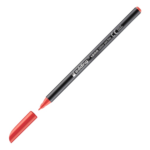 [PA-007-000009] Rotulador EDDING 1200 Rojo (Caja 10 uds) 