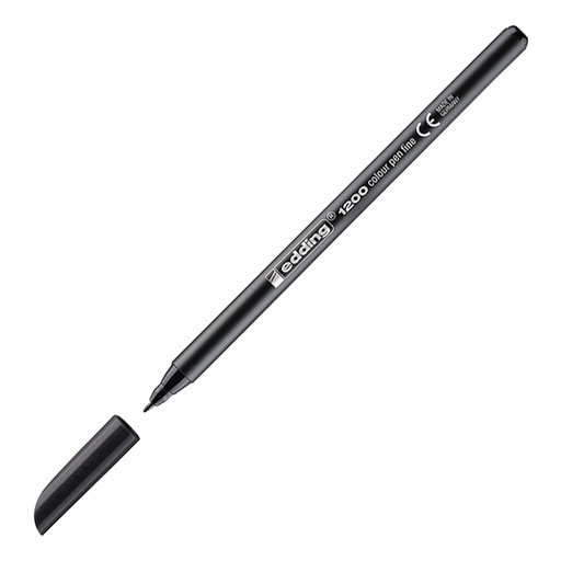 [PA-007-000010] Rotulador EDDING 1200 Negro (Caja 10 uds) 