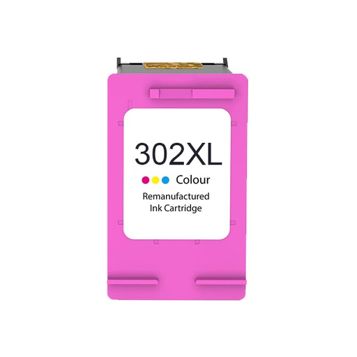 [IC-001-000012] Cartucho Compatible HP 302XL Color (F6U67AE/F6U65AE)   