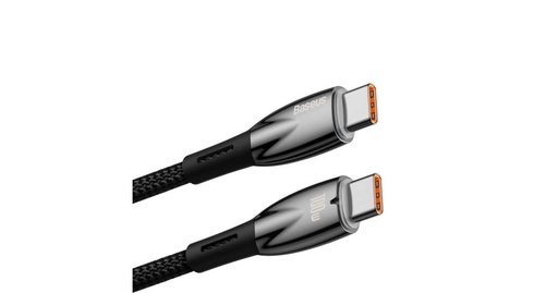 [IN-009-000003] BASEUS Cable USB(C) - USB(C) 1mt (Negro)