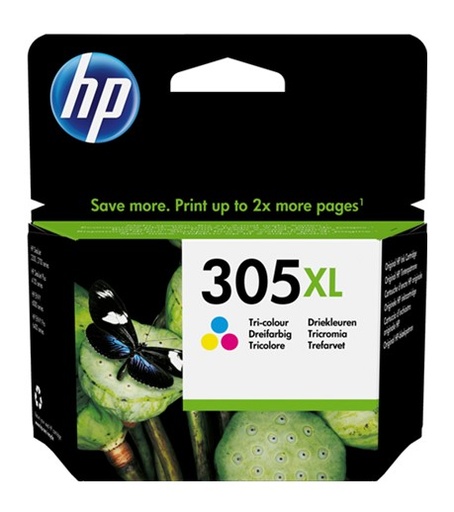[IO-001-000003] HP Cartucho Original 3YM62AE  305XL COLOR