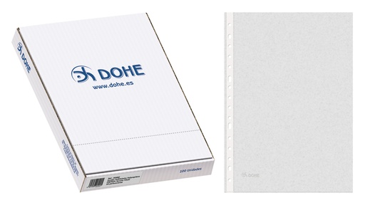 [PA-008-000003] DOHE Funda multitaladro Premium (Caja 100 uds / Tamaño folio)  