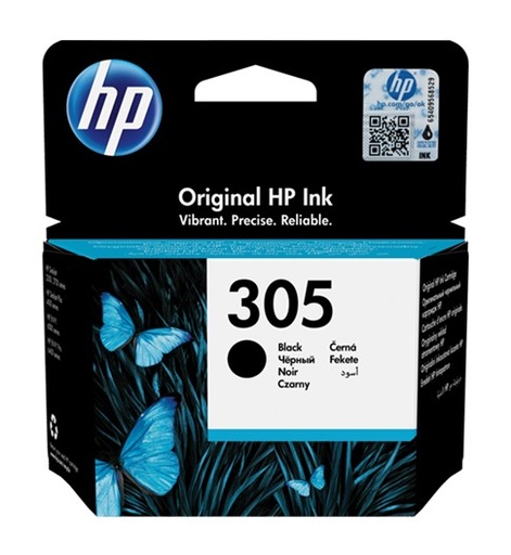 [IO-001-000004] HP Cartucho Original 3YM61AE  305 Negro  