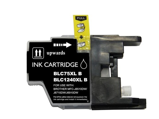 [IC-002-000001] Brother cartucho compatible LC1220XL LC1240XL LC1280XL BK