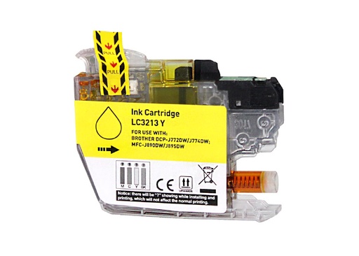 [IC-002-000025] Brother cartucho compatible LC3213Y LC3211Y Amarillo